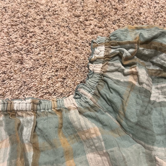 American Eagle Outfitters Multi-Color Off-Shoulder Top - Picture 2 of 4